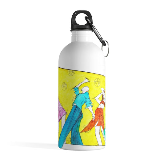 "Never Stop Dancing!" Stainless Steel Water Bottle