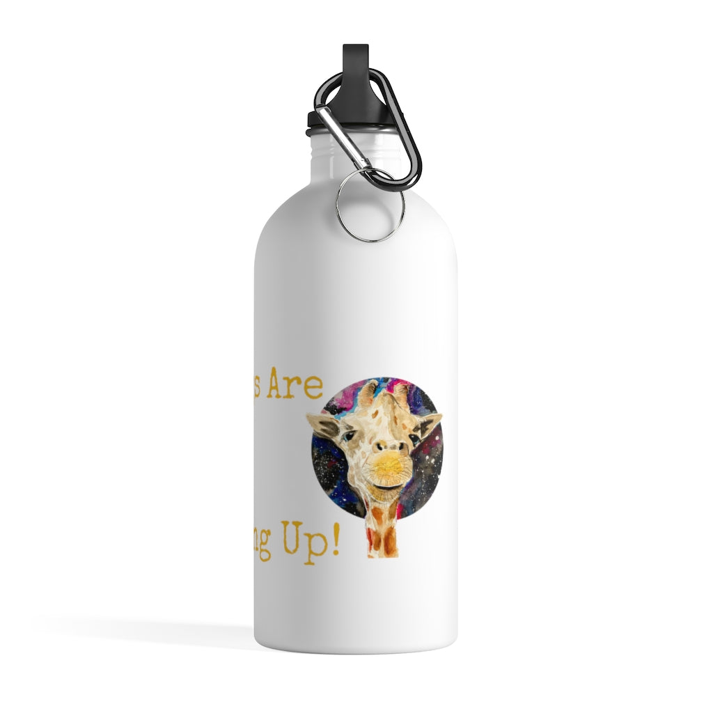 "Things Are Looking Up!" Stainless Steel Water Bottle