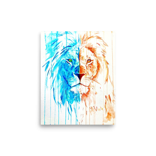 Print- “Welcome the Lion” -8”x10”